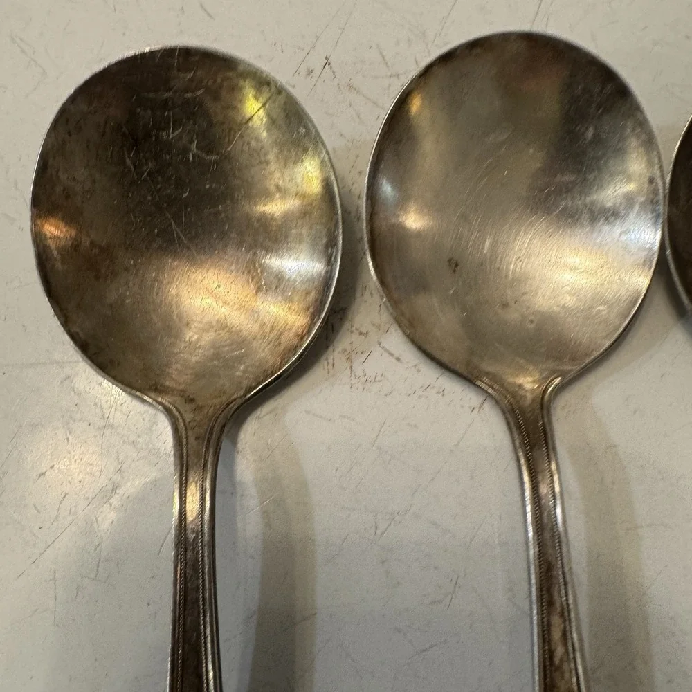 Community Plate Silverware Adam Set Of 6 Spoons